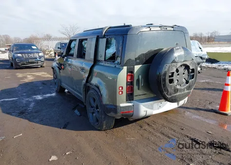 2024 Land Rover Defender 110 P400 S z USA, uszkodzony, nr VIN SALEJ7EU5R2307875